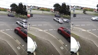 Jízda skrz křižovatku