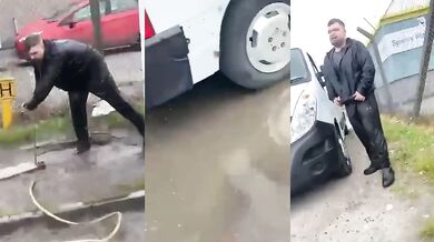 Problém s vodovodním potrubí