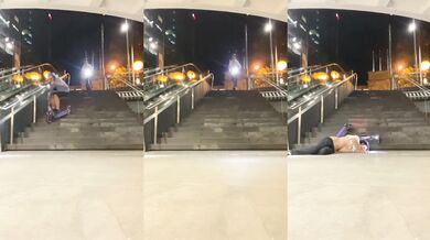 Nehoda na elektrické koloběžce