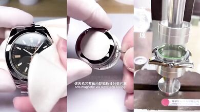 Výměna skla u Rolex hodinek