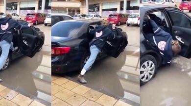 Nastupování do auta