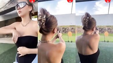 Podprsenková střelná zbraň