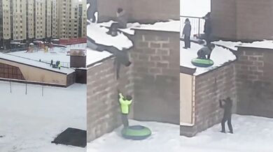 Sjíždění na sídlišti