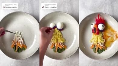 Stylová kuřecí polévka