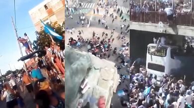 Nehody argentinských fanoušků