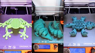 Časosběrné snímky 3D tisku