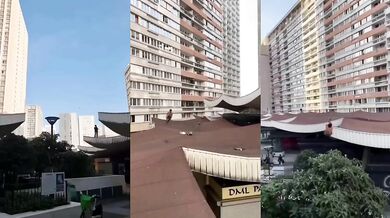 Nehoda při parkouru