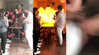 Ohnivá narozeninová oslava #2