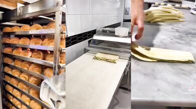 Ručně vyráběné croissanty