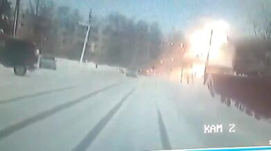 Výbuch plynu v autoservisu