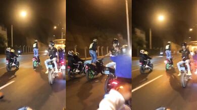 Frajírek na motorce #6