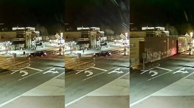 Zaparkování auta na železničním přejezdu