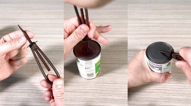 Starý otvírák na konzervy