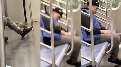 Mezitím v newyorském metru...