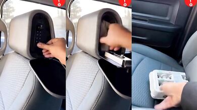 Tajný trezor v autě