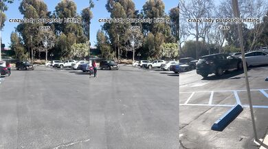 Šílená žena za volantem