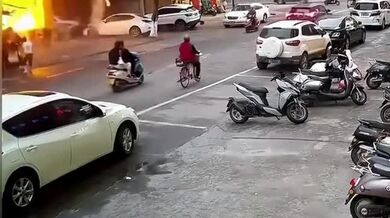 Výbuch v restauraci