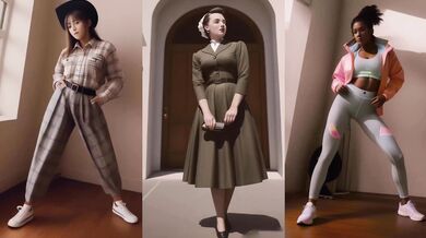 Dámská móda v letech 1910 až 2010