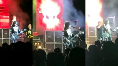 Zpěvák s hořícími vlasy