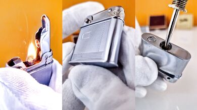 Rozbalení zapalovače z roku 1937