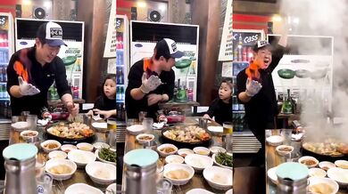 Velkolepé servírování jídla