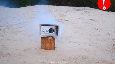 Experiment - trezor s prskavkami