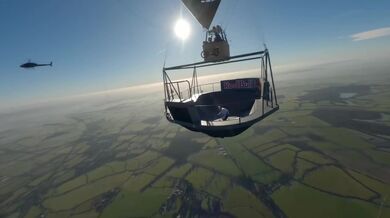 Jízda na BMX ve výšce 600 metrů