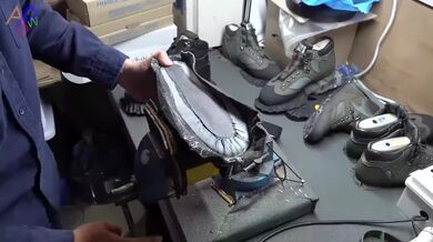 Ručně vyráběné horolezecké boty