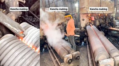 Výroba skleněných kuliček