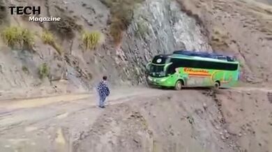 Děsivá jízda autobusem v Peru