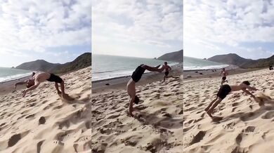 Talentovaný akrobat