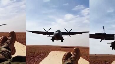 Voják vs. vojenský transportní letoun