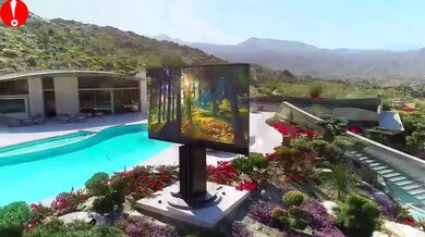 Obří televize na zahradu