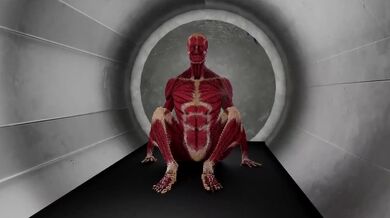 Simulace imploze lidského těla