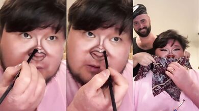 Optické iluze pomocí make-upu #2