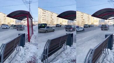 Normální den v Rusku!