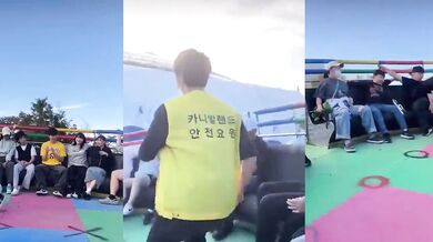 Salto vzad na kolotoči