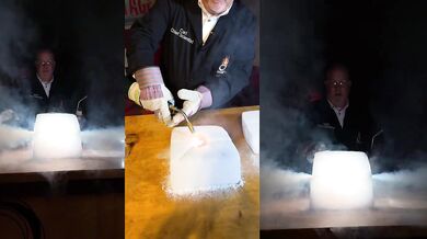 Zapálení hořčíku v suchém ledu