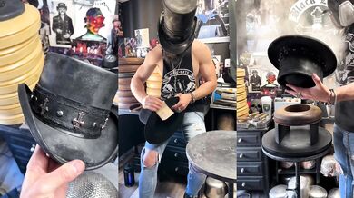 Ruční výroba klobouku