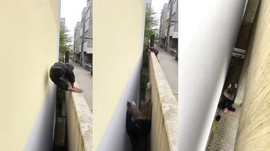 Nehoda při parkouru