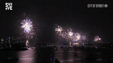 Ohňostroj v Sydney 2024