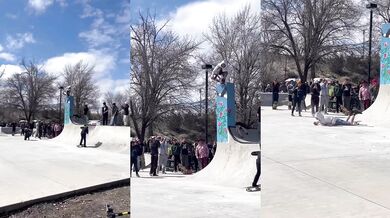 Nehoda na skateboardu
