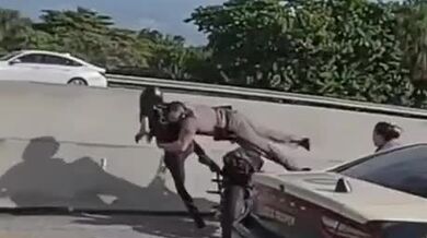 Chytání motorkářů