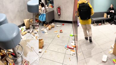 McDonaldu během karnevalu