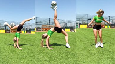 Mistryně světa ve freestyle fotbale