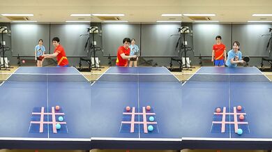 Stolní tenis a piškvorky