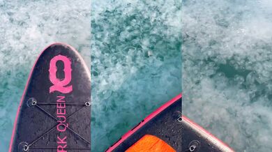 Nepříjemné paddleboardování