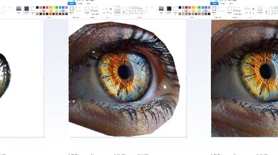 Kreslení realistického oka v Malování