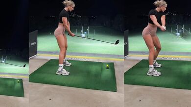 Profesionální golfistka / fitnesska