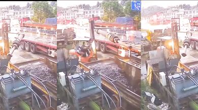 Pracovní nehoda s vysokozdvižným vozíkem